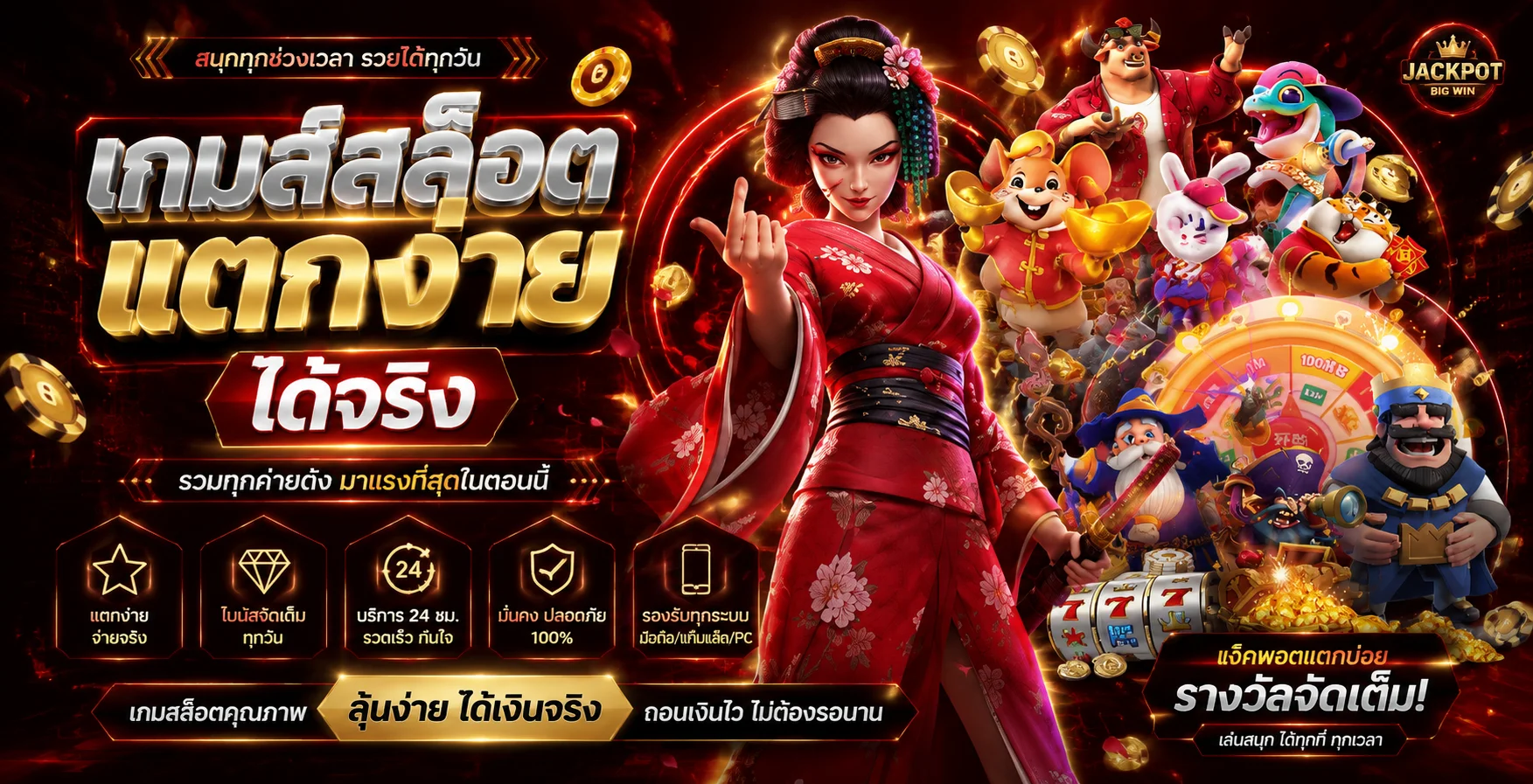 ทดลองเล่นสล็อตฟรีทุกค่ายบน ANGPAO68